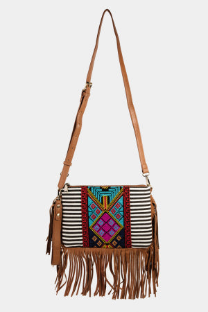 Boho Tribal Western Fringe bag